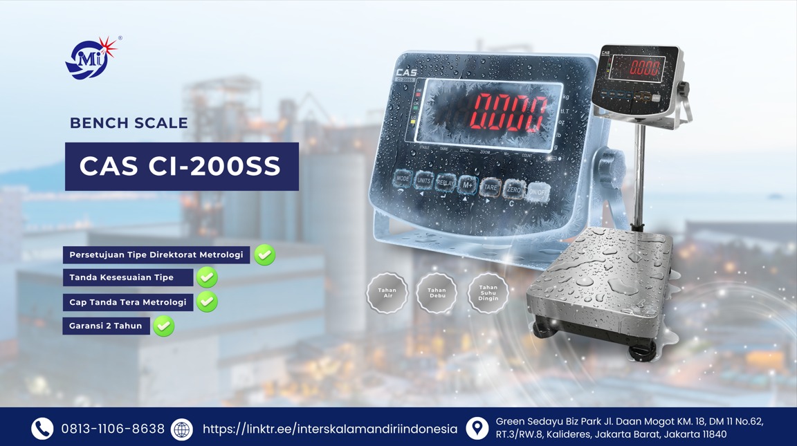 Tahan Air dan Suhu Ekstrem, Timbangan Digital Ini Jadi Solusi di Berbagai Kondisi Cuaca dan Lingkungan Kerja!