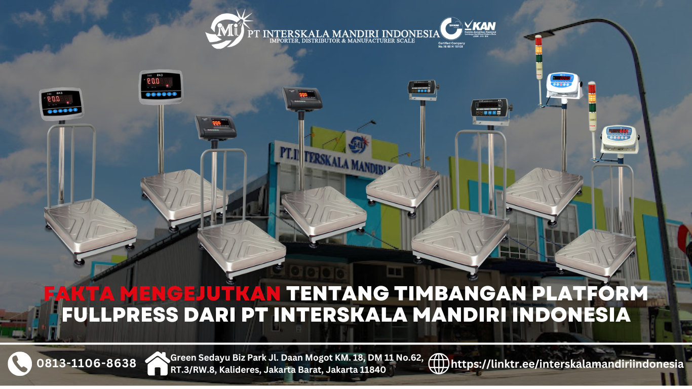 Fakta Mengejutkan Tentang Timbangan Fullpress dari PT Interskala Mandiri Indonesia yang Jarang Dibahas