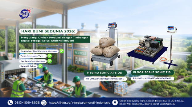 Hari Bumi Sedunia 2026: Mengurangi Limbah Produksi dengan Timbangan Digital sebagai Solusi Efisiensi Industri