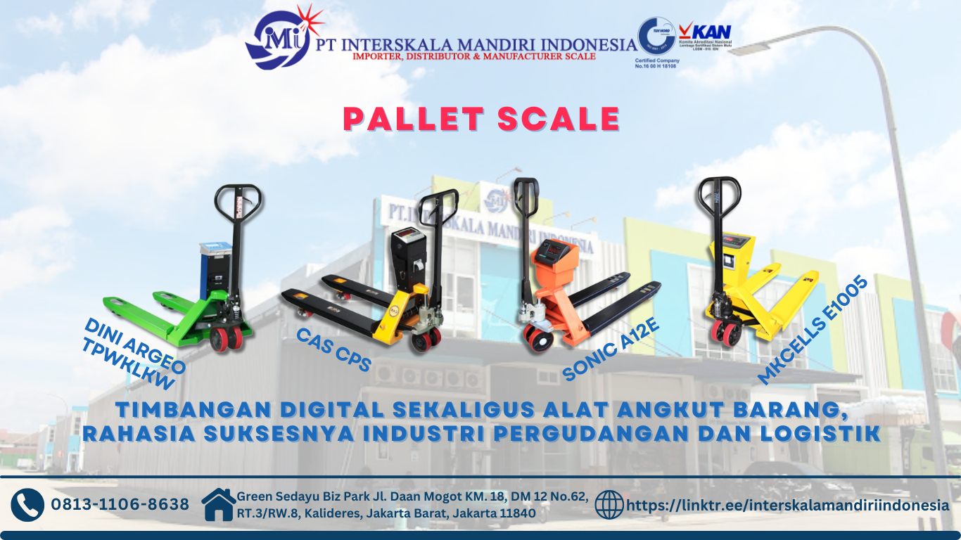 Pallet Scale: Timbangan Digital Sekaligus Alat Angkut Barang, Rahasia Suksesnya Industri Pergudangan dan Logistik