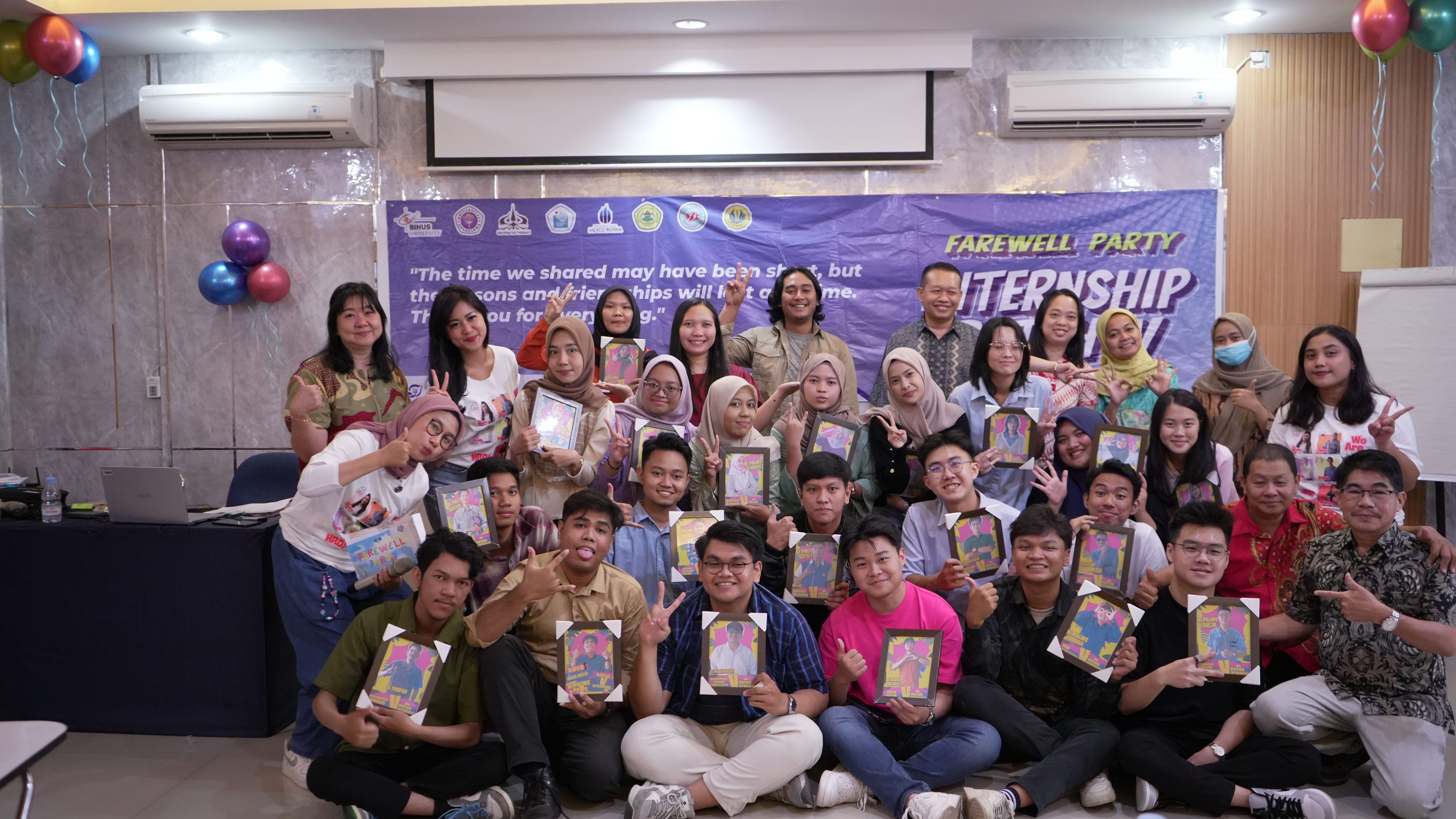 Interskala Mandiri Indonesia Rayakan Akhir Perjalanan Mahasiswa Peserta Magang Batch V Dengan “Farewell Party” Penuh Keseruan!