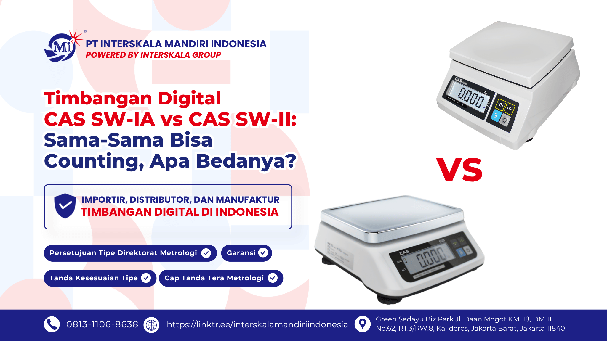 Timbangan Digital CAS SW-IA vs CAS SW-II: Sama-Sama Bisa Counting, Apa Bedanya?