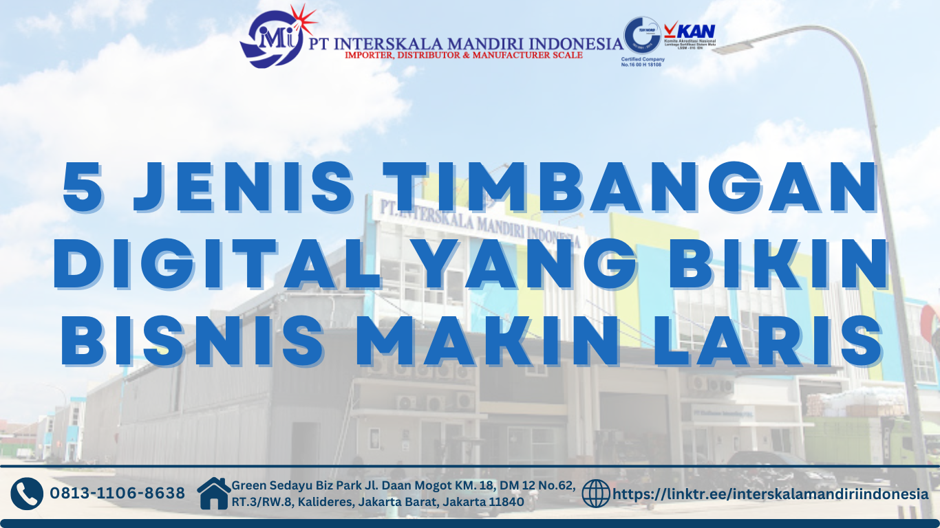 Supermarket Modern Wajib Tahu! Ini 5 jenis timbangan dan kegunaannya