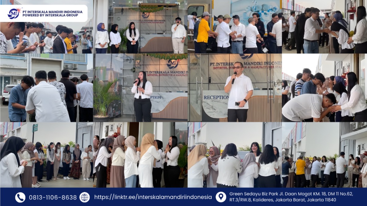 Sambut Hari Pertama Kerja Usai Libur Lebaran, PT Interskala Mandiri Indonesia Gelar Halalbihalal dengan Penuh Kehangatan